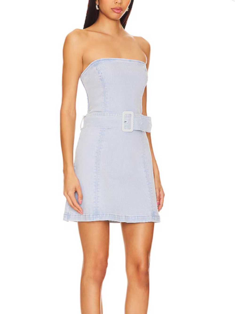NWT - Amanda Uprichard - Fae Dress in Iceberg - Size Small - Picture 2 of 3